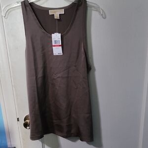 Mixheal Micheal Kors Women's Chestnut Tank Top